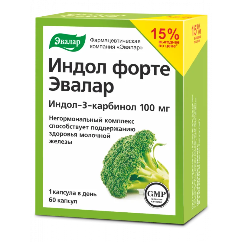 INDOOL KAPSLID №60 EVALAR 