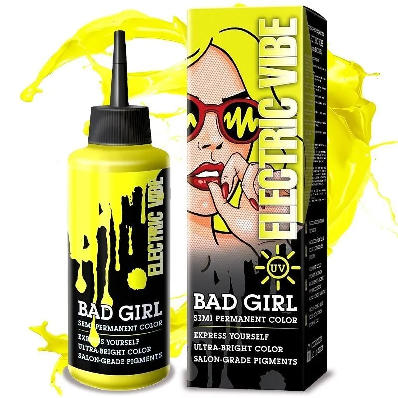 TOONIV POOLPÜSIV EFEKTVÄRV ELECTRIC VIBE (NEOONKOLLANE) BAD GIRL 150 ML.