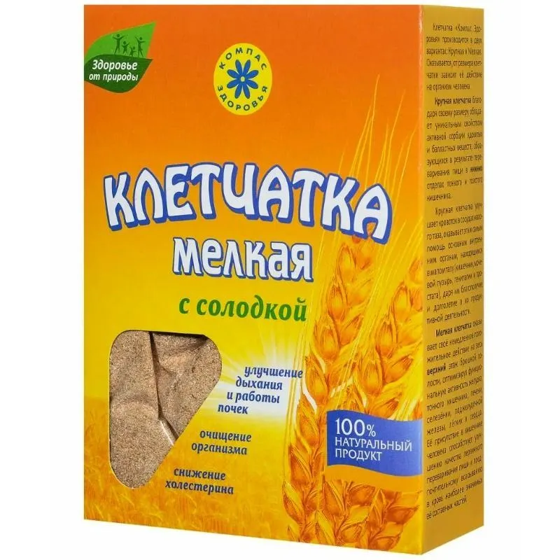 "Tervise kompass" Peen kiudaine lagritsiga  200 G