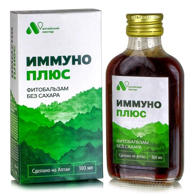 АЛТАЙСКИЙ НЕКТАР Фитобальзам Иммуно Плюс 100мл