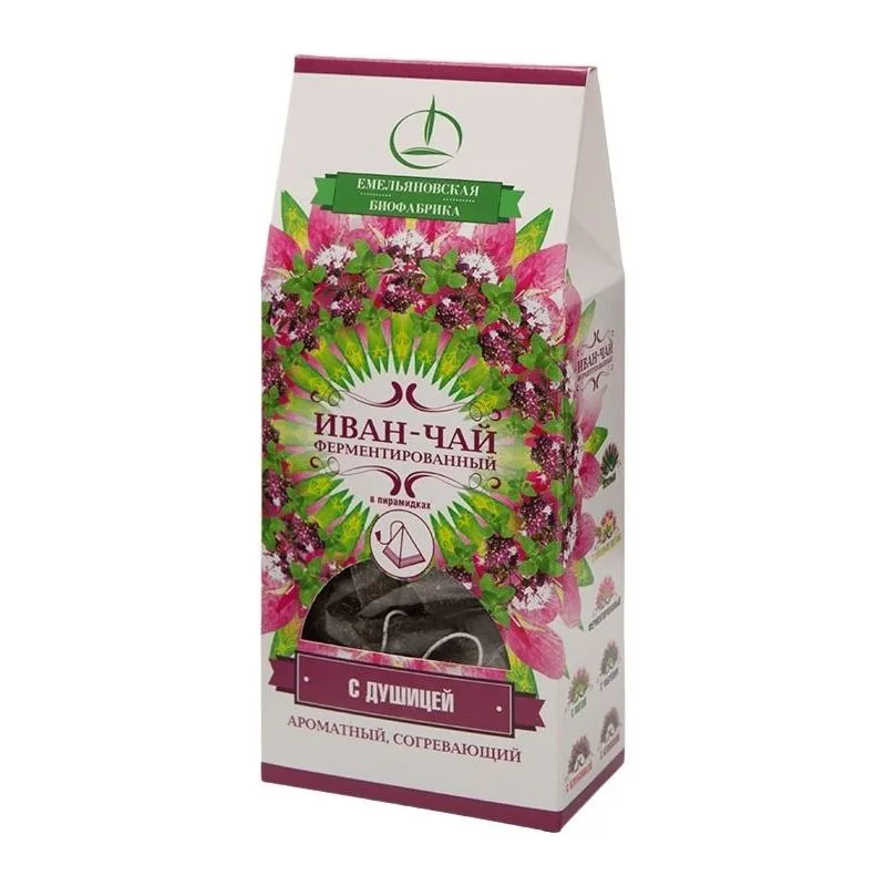 Põdrakanepitee oregano püramiididega (15tk*2g) 30g Emelyanovskaya biofabrika