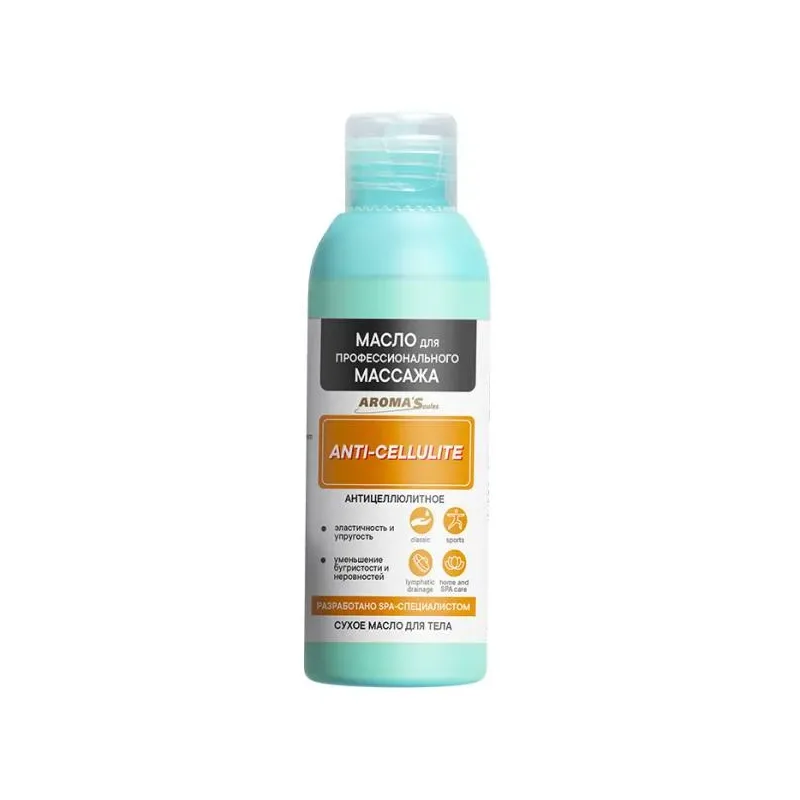 Tselluliidivastane professionaalne massaažiõli, 100 ml - AROMA'Saules