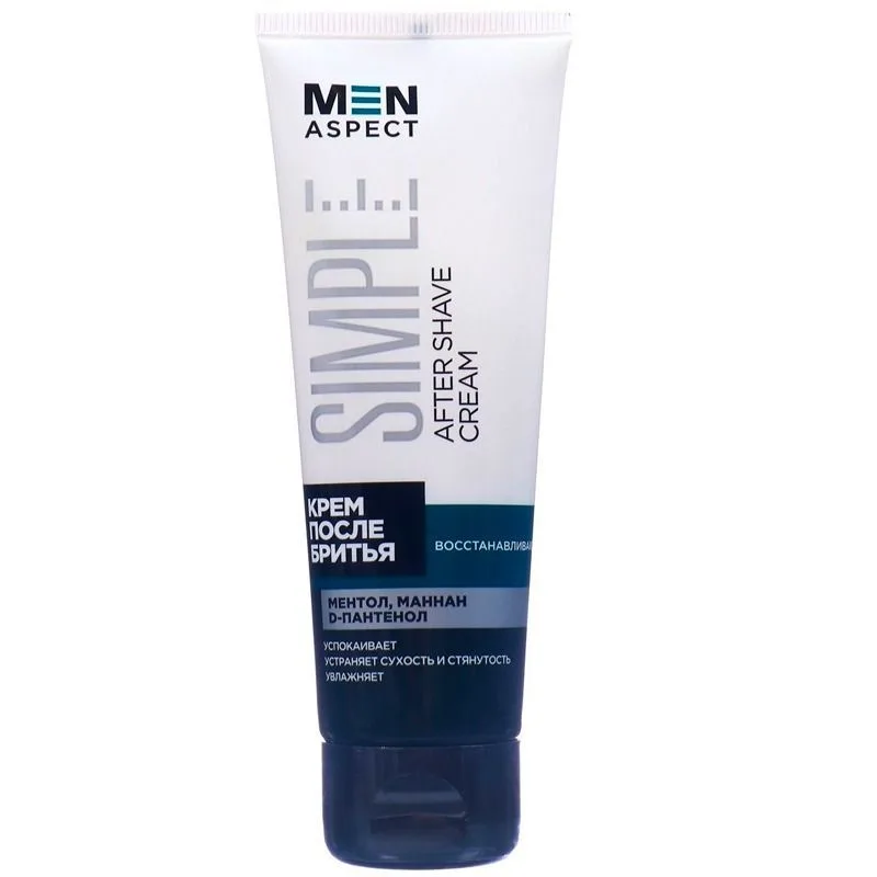 "MEN ASPECT" SIMPLE HABEMEAJAMISEJÄRGNE KREEM, 75 g
