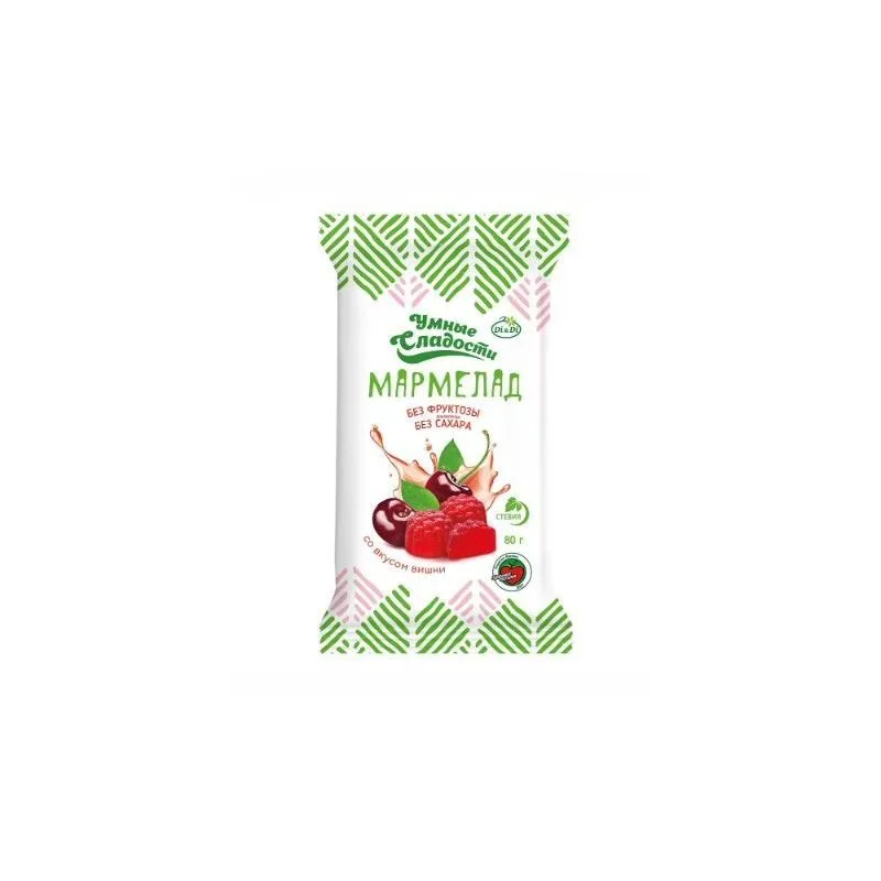 Kirsikkamarmeladi ilman sokeria, 80 g – DI&DI Älykkäät herkut