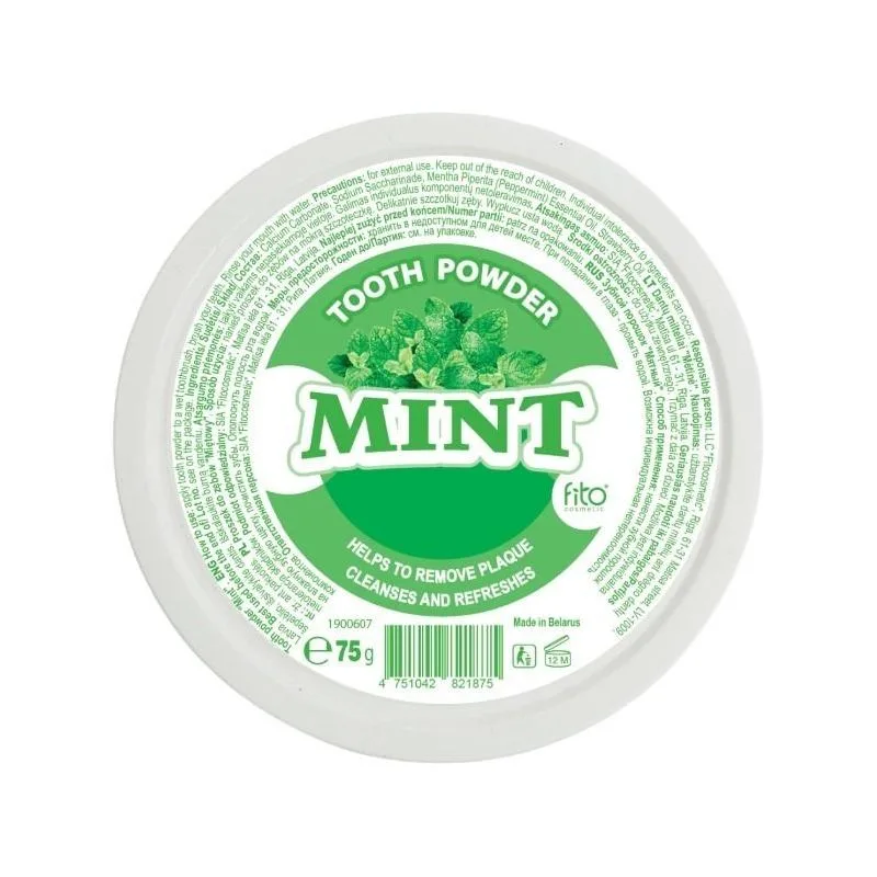Minttuhammastahnajauhe, 75 g