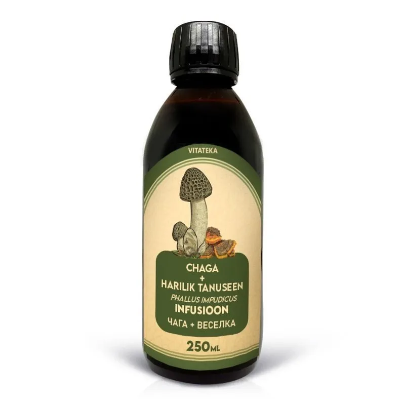 "BEFUX" CHAGA & Herkkutyräkkisienen (Phallus impudicus) uuteliuos, 250 ml