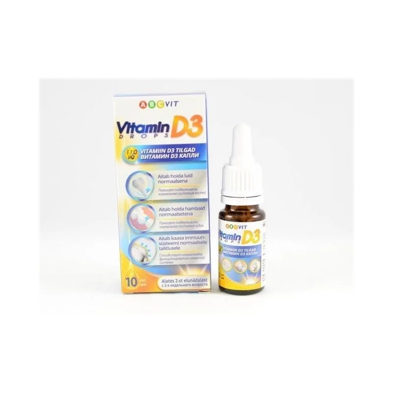 ABCvit * Vitamiin D3 10ml