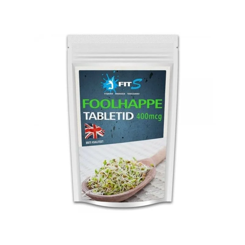FITS Foolhappe 400mcg tabletid 60 tk 