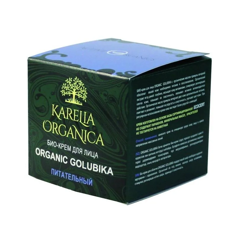 KARELIA ORGANICA ORGANIC GOLUBIKA TOITEV BIO-KREEM NÄOLE 50ML FRATTI