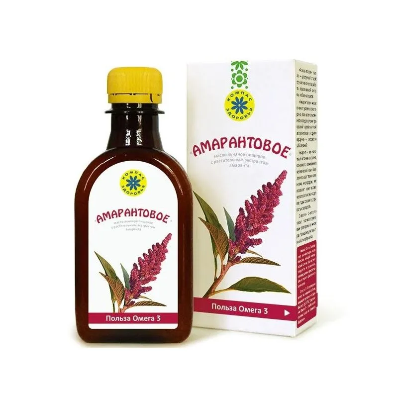 Linaseemne õli amarandiga 200 ml - Tervise Kompass