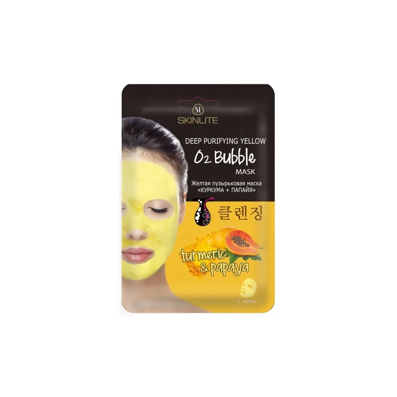 SKINLITE KURKUM+PAPAIA KOLLANE MULLI NÄOMASK 20G