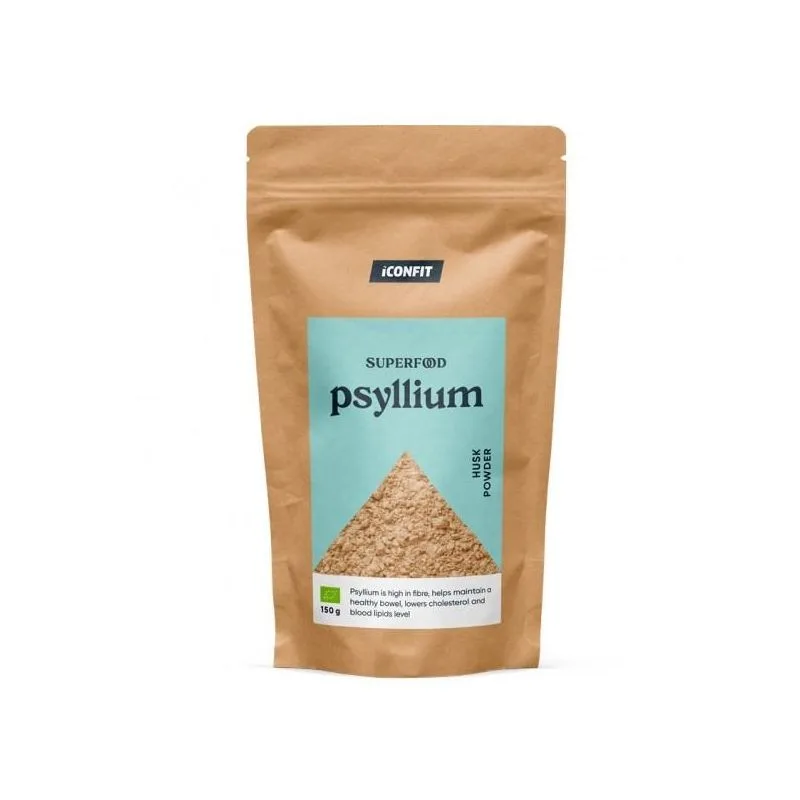 ICONFIT luomu psyllium-siemenkuorijauhe (150 g)