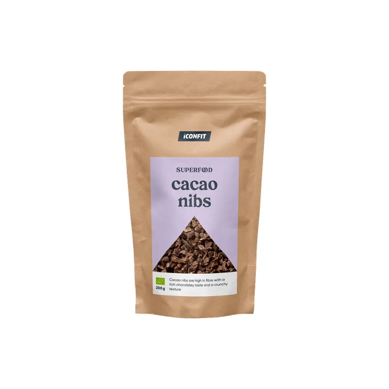 ICONFIT Cacao Nibs kaakaopapumurut 200 g