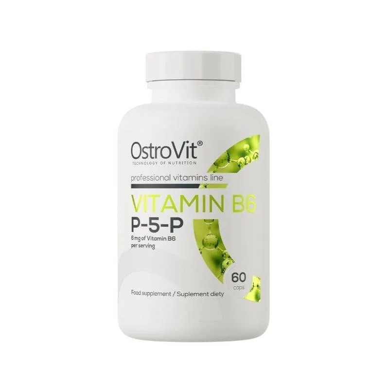 Vitamiini B6 P-5-P, 60 kapselia – OstroVit