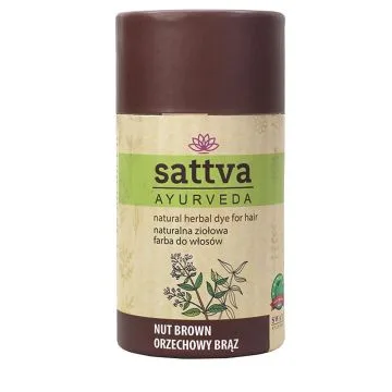 TAIMNE KASTAN JUUKSEVÄRV  NUT BROWN  150G SATTVA