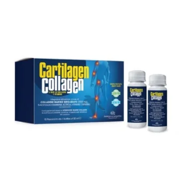 "Bottega Di LungaVita Cartilagen Collagen" liigeste ja luude terviseks, 10 pudelit, igaüks 50 ml.