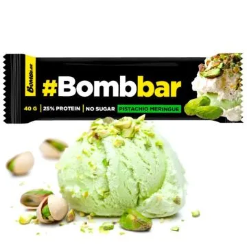 BOMBBAR Proteiinibatoon šokolaadis Pistaatsia besee 40g