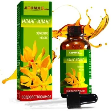 "AromaSaules" Vees lahustuv eeterlik õli "Ylang-ylang" , 30 ml.