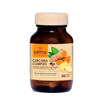 "SATTVA" CURCUMA Complex kapslid N60