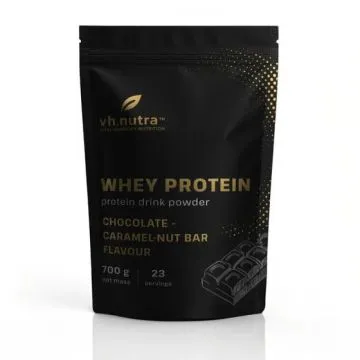 "VH.NUTRA"  Whey Protein Chocolate - Caramel - Nut Bar 700 g