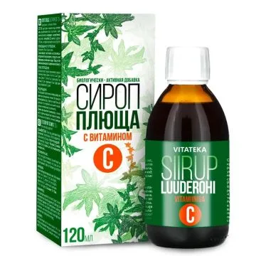 "VITATEKA" Luuderohu siirup C-vitamiiniga 120 ml