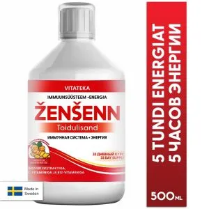 Ženšenn 500 ml VITATEKA 1250
