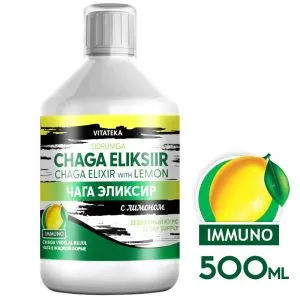 Чага эликсир с лимоном 500 мл - VITATEKA