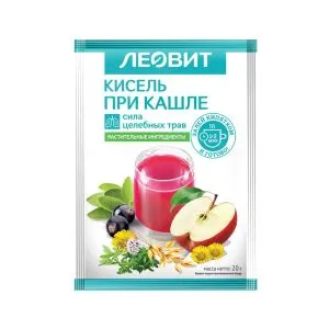Кисель при кашле 20 г - Leovit