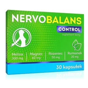 KAPSLID NERVOBALANS CONTROL N30 - ALG PHARMA