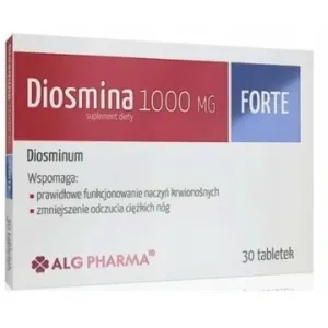 Диосмин Форте, 1000 мг, N30 - Alg Pharma