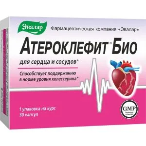 Ateroklefit Bio kapslid N30 — südame ja veresoonkonna heaolu | Evalar