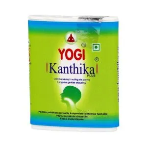 Kanthika Plus, toidulisand, 70 dražeed-YOGI