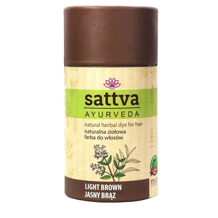 TAIMNE HELEPRUUN JUKSEVÄRV LIGHT BROWN  150G SATTVA