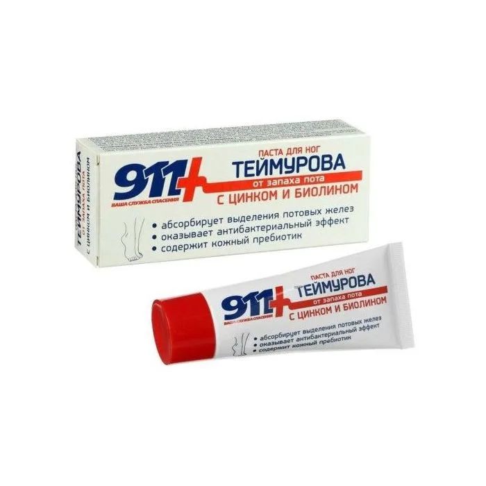 911 teimurov foot cream-paste 50g