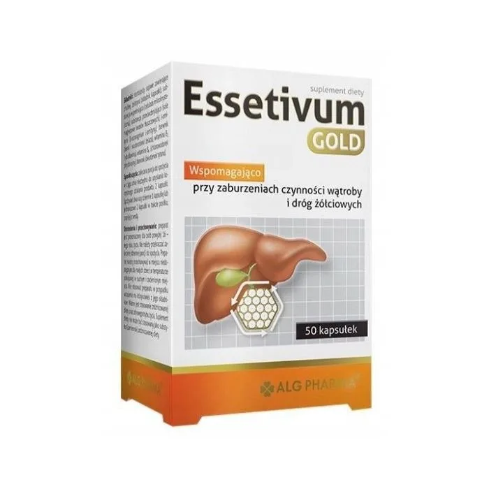 KAPSLID ESSETIVUM GOLD N50 - ALG PHARMA
