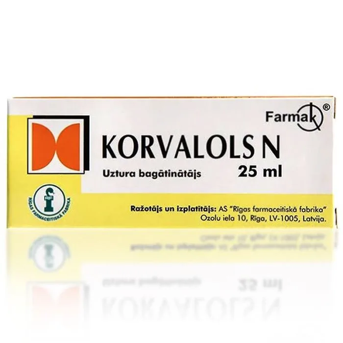 Corvalol N 25 milliliters - Riga PharmaFactory