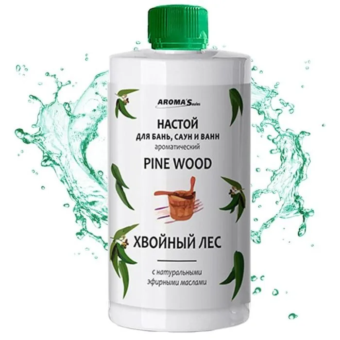 Aromatic infusion for baths, saunas and baths "Coniferous forest", 400 ml "AromaSaules"