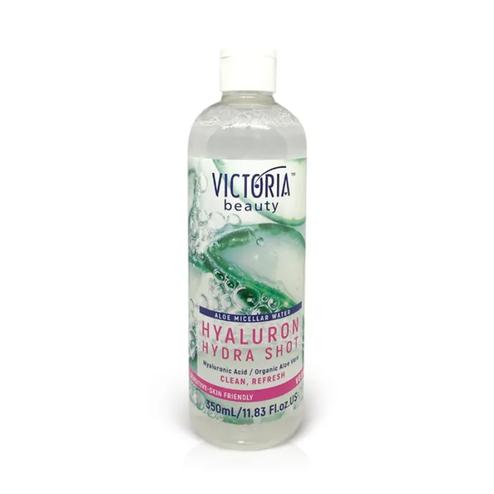 moisturizing micellar water with hyaluronic acid, 350 ml-VICTORIA BEAUTY