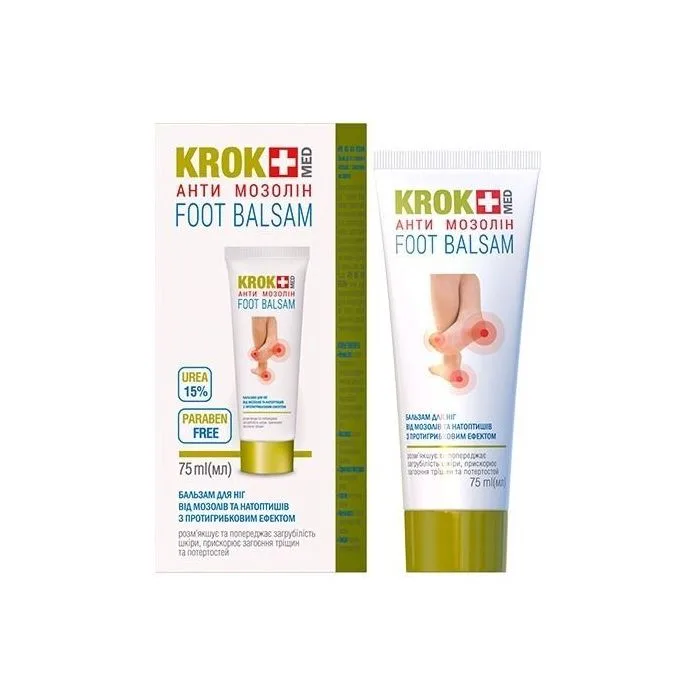 "KROKMED" Jalapalsam konnasilmade ja paksendite vastu, 75 ml 