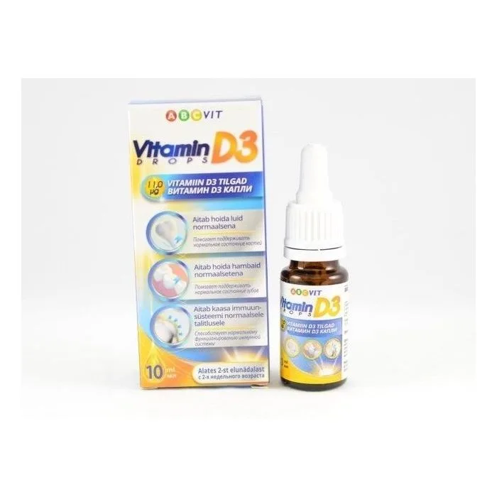 ABCvit * Vitamiin D3 10ml