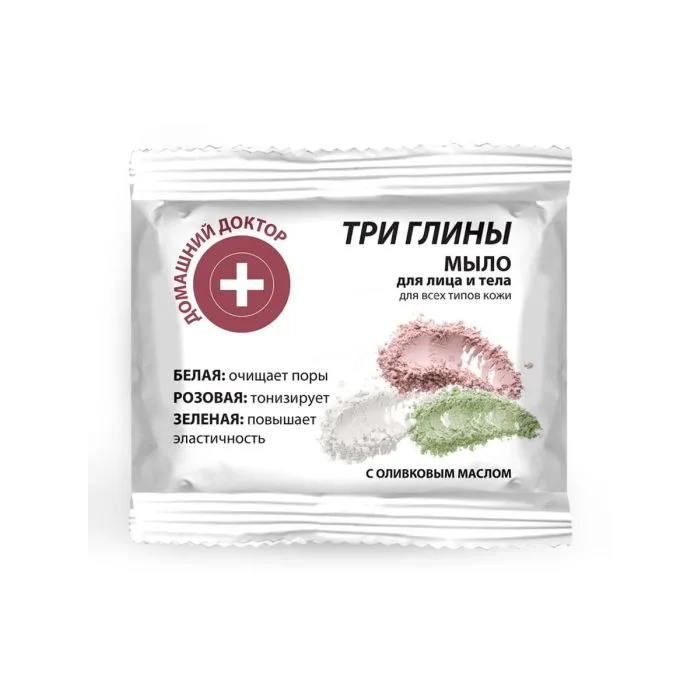 Dd three clay face and body soap 70g – Elfa