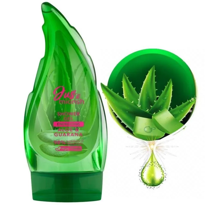 DUŠIGEEL ALOE VERA JA GUARANA 210 ML