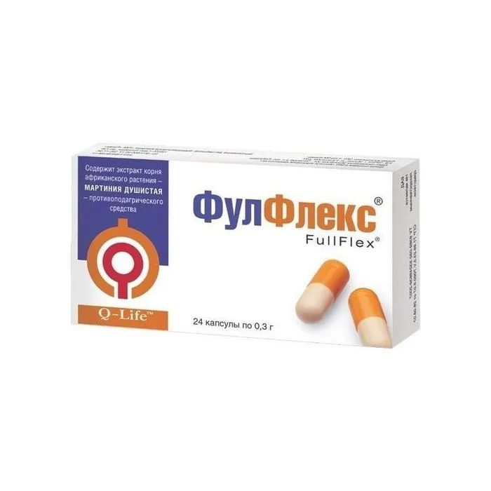 Fulflex capsules 0.3г №24