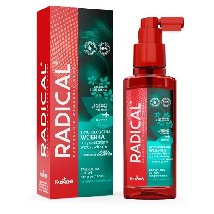 "RADICAL" Trikoloogiline juuksekasvu losjoon 100 ml