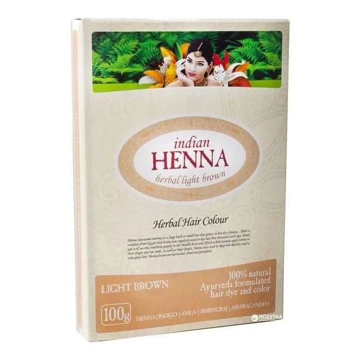 INDIAN HENNA HELEPRUUN 100G