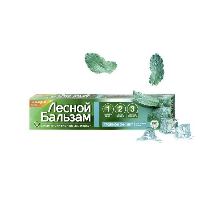 LESNOI BALSAM HAMBAPASTA TOPELT PIPARMÜNT 75ML