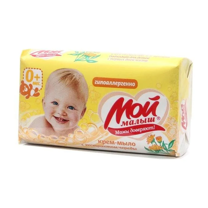 Moi maløš three-brown children's cream-soap 0+ 100g