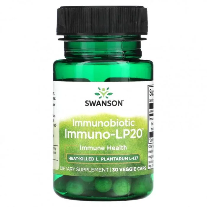 "SWANSON" Immunobiotic Immuno-LP20™ kapslid, N30