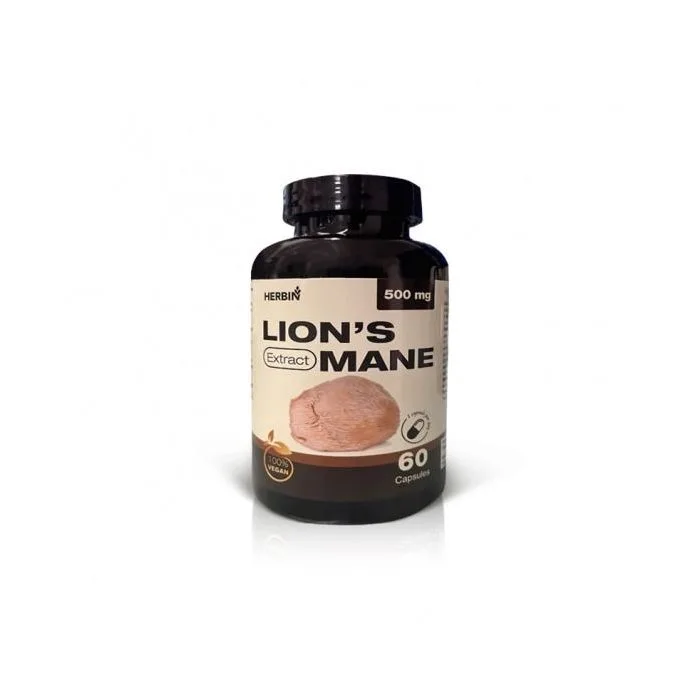 "HERBIN" Lion's Mane ekstrakt kapslid N60