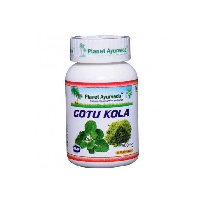 "PLANET AYURVEDA" Gotu Kola N60 